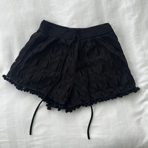 Honey Pinch Black Shorts
